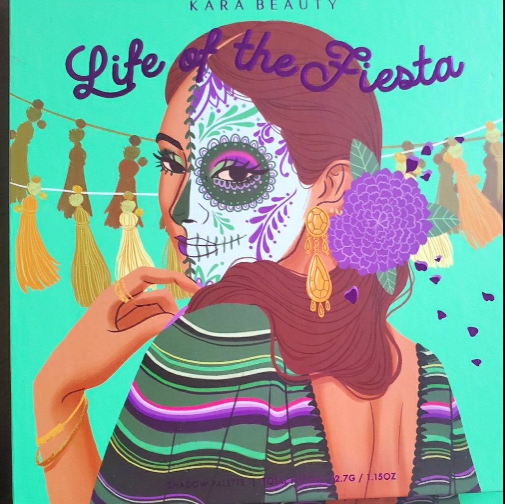 Kara Beauty Life Of The Fiesta Eyeshadow Palette